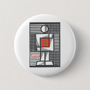 USSR CCCP Cold War Soviet Union Propaganda Posters 6 Cm Round Badge