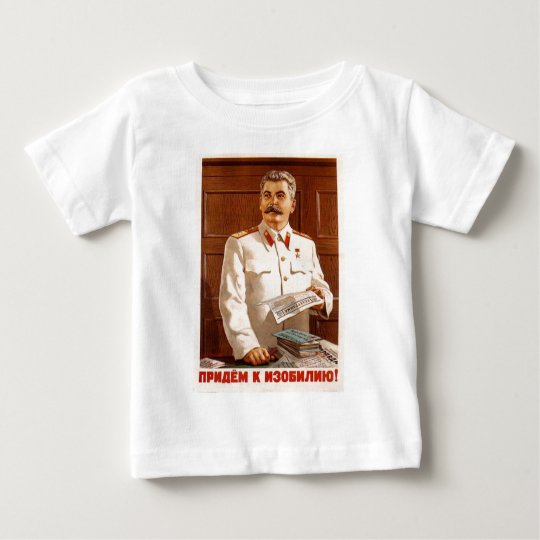USSR CCCP Cold War Soviet Union Propaganda Posters Baby T-Shirt