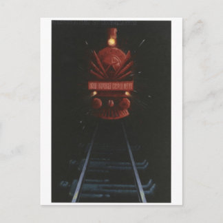 USSR CCCP Cold War Soviet Union Propaganda Posters Postcard