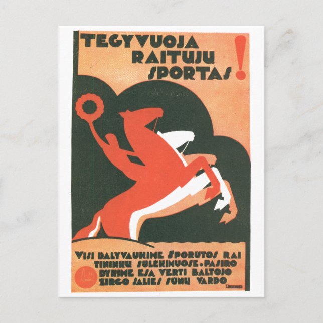 USSR CCCP Cold War Soviet Union Propaganda Posters Postcard (Front)