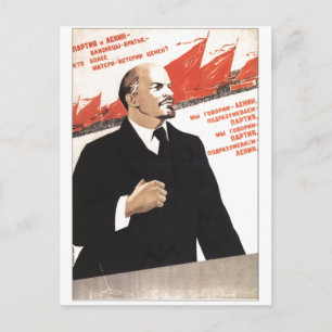 USSR CCCP Cold War Soviet Union Propaganda Posters Postcard