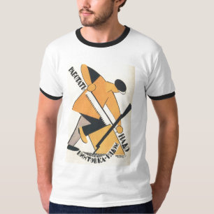 USSR CCCP Cold War Soviet Union Propaganda Posters T-Shirt