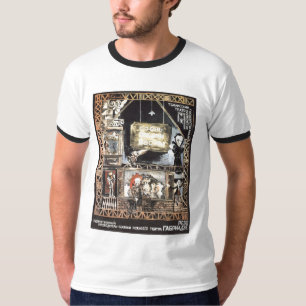 USSR CCCP Cold War Soviet Union Propaganda Posters T-Shirt