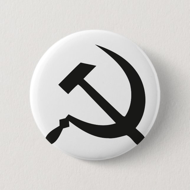 USSR  / CCCP / URSS 6 CM ROUND BADGE (Front)