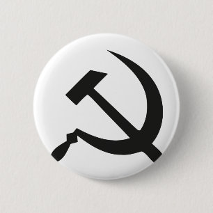 USSR  / CCCP / URSS 6 CM ROUND BADGE