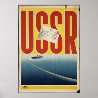 USSR CCCP Vintage Travel Poster Ad Retro Prints