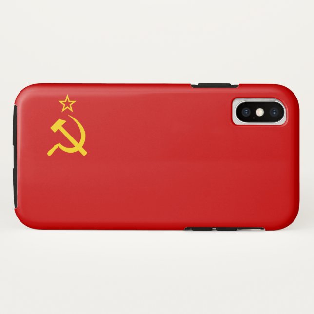 USSR flag Case-Mate iPhone Case (Back (Horizontal))
