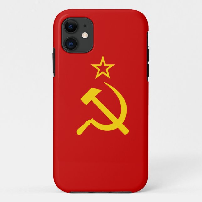 USSR flag Case-Mate iPhone Case (Back)