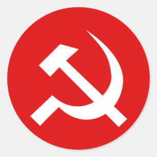 USSR Flag Classic Round Sticker