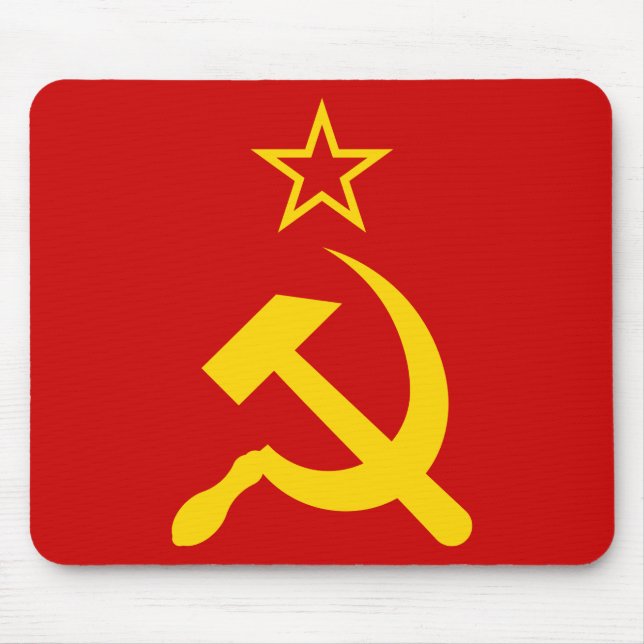 USSR Flag - Soviet Union Flag Mouse Mat (Front)