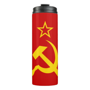USSR Flag - Soviet Union Flag Thermal Tumbler