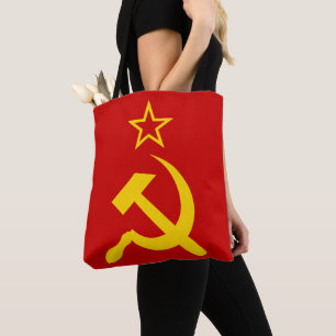 USSR Flag - Soviet Union Flag Tote Bag