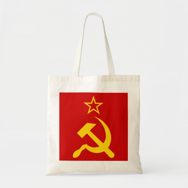 USSR Flag - Soviet Union Flag Tote Bag (Front)
