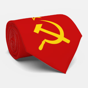 USSR flag Tie