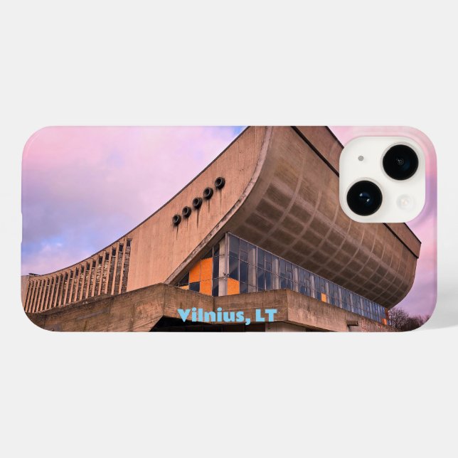 USSR Modernist Architecture - Vilnius, Lithuania Case-Mate iPhone Case (Back (Horizontal))