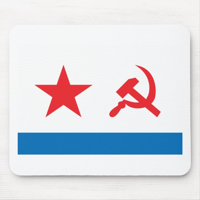 USSR Navy Jack Mouse Mat (Front)