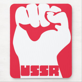 USSR Soviet Fist poster Mouse Mat