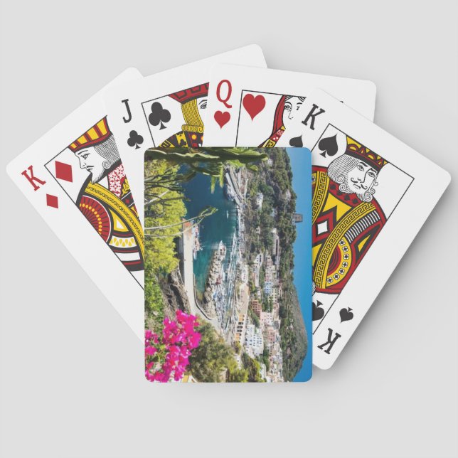 Ustica, Sicily Playing Cards (Back)