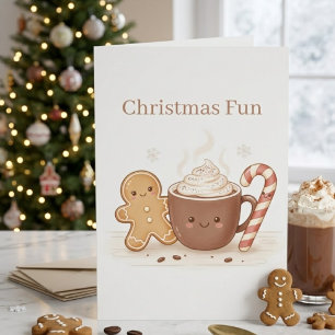 ustom christmas fun card