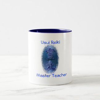 Usui Reiki, Master Teacher Two-Tone Coffee Mug