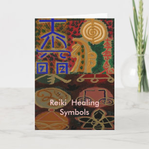 USUI REIKI symbols Card