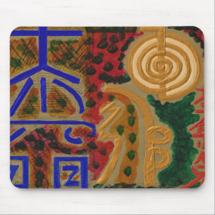 USUI REIKI symbols Mouse Mat
