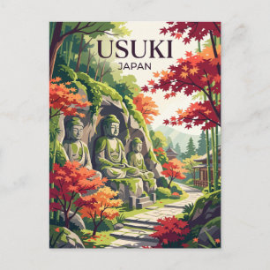 Usuki Japan Postcard