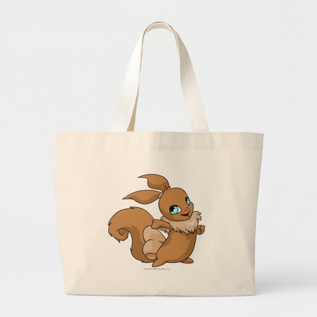 Usul Brown Large Tote Bag (Front)