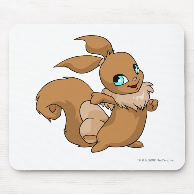 Usul Brown Mouse Mat (Front)
