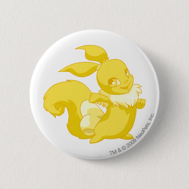 Usul Gold 6 Cm Round Badge (Front)
