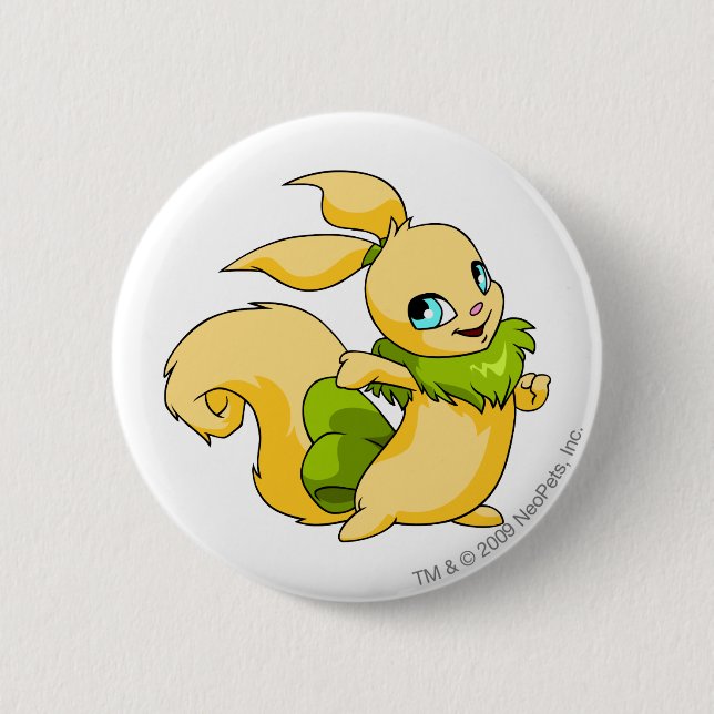 Usul Green 6 Cm Round Badge (Front)