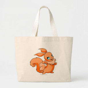 Usul Orange Large Tote Bag