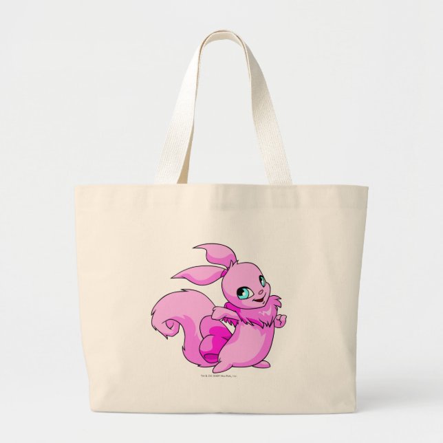 Usul Pink Large Tote Bag (Front)