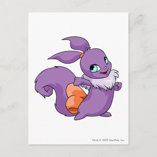 Usul Purple Postcard (Front)