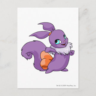 Usul Purple Postcard