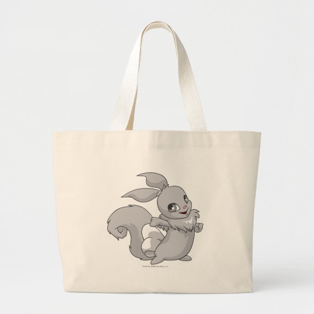 Usul Silver Large Tote Bag (Front)