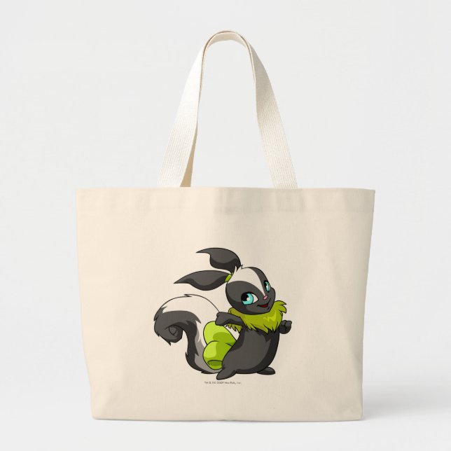 Usul Skunk Large Tote Bag (Front)
