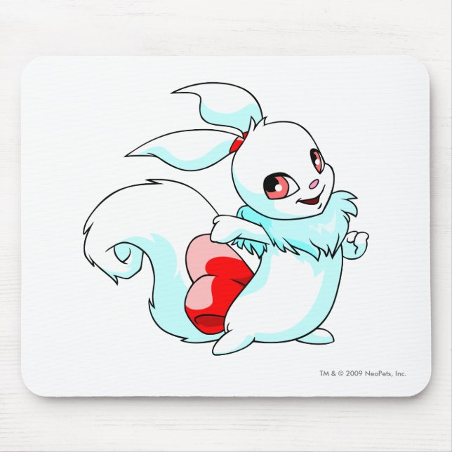 Usul White Mouse Mat (Front)