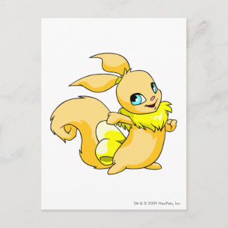 Usul Yellow Postcard