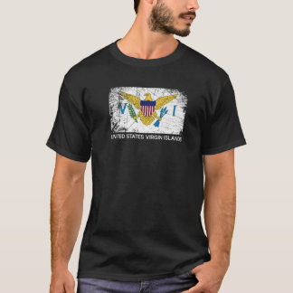 USVI Flag | Vintage Made In U.S. Virgin Islands Gi T-Shirt