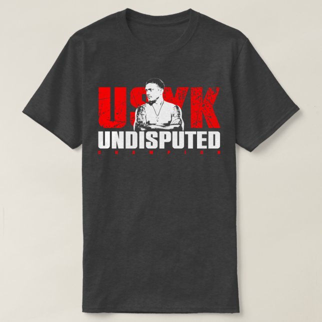 Usyk Undisputed T-Shirt (Design Front)