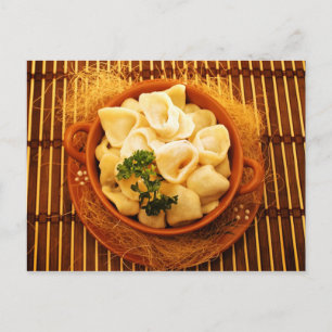Uszka - Polish dumplings Postcard
