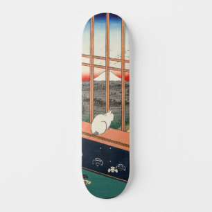 Utagawa Hiroshige - Asakusa Rice fields Skateboard