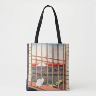 Utagawa Hiroshige - Asakusa Rice fields Tote Bag