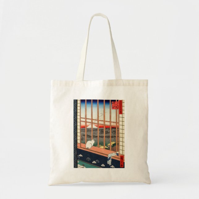 Utagawa Hiroshige - Asakusa Rice fields Tote Bag (Front)