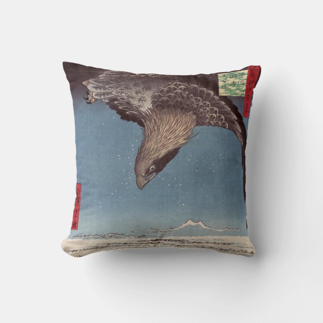 Utagawa Hiroshige - Fukagawa Susaki and Jumantsubo Cushion (Front)