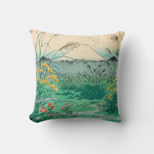 Utagawa Hiroshige - Otsuki Plain in Kai Province Cushion