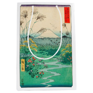 Utagawa Hiroshige - Otsuki Plain in Kai Province Medium Gift Bag