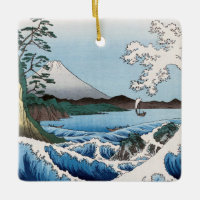 Utagawa Hiroshige - Sea off Satta, Suruga Province