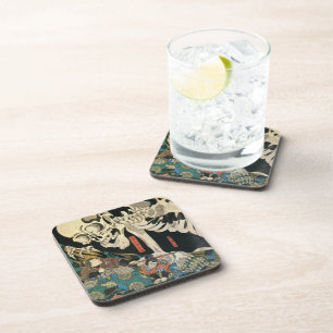 Utagawa Kuniyoshi Coaster